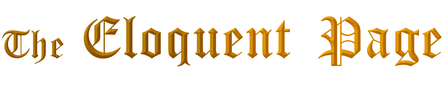 The Eloquent Page Logo